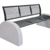 Parkbank Tauri Concrete 17 Design parkbank met beton en staal